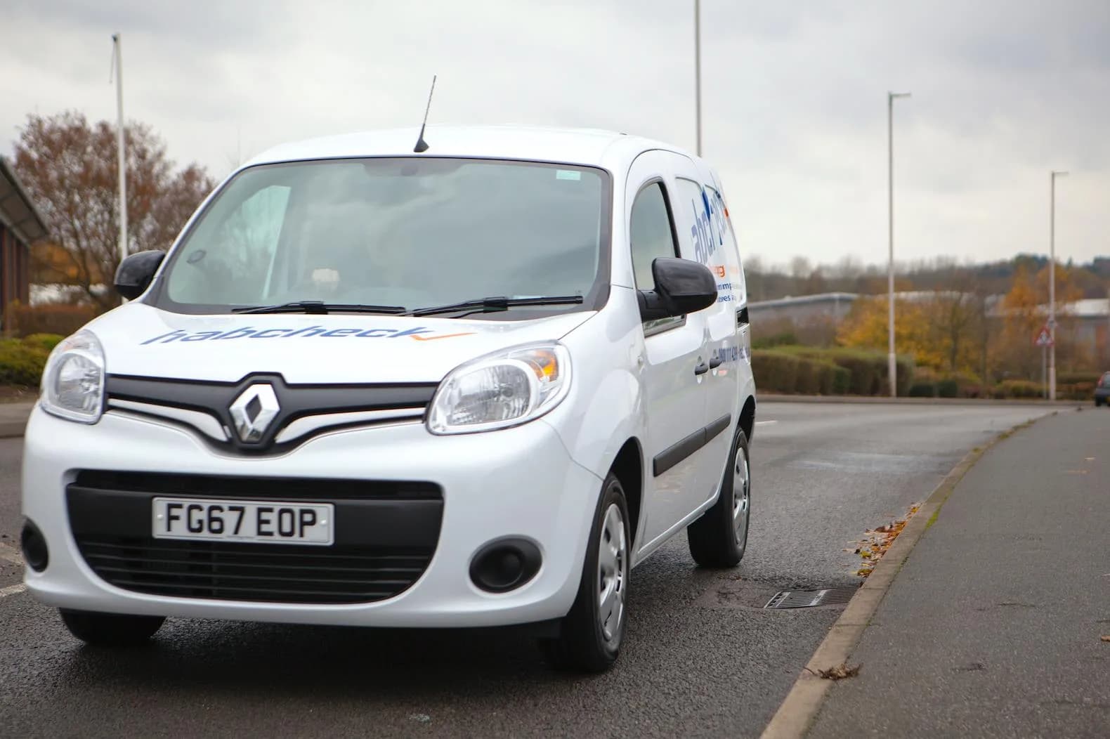 Habcheck franchise branded van