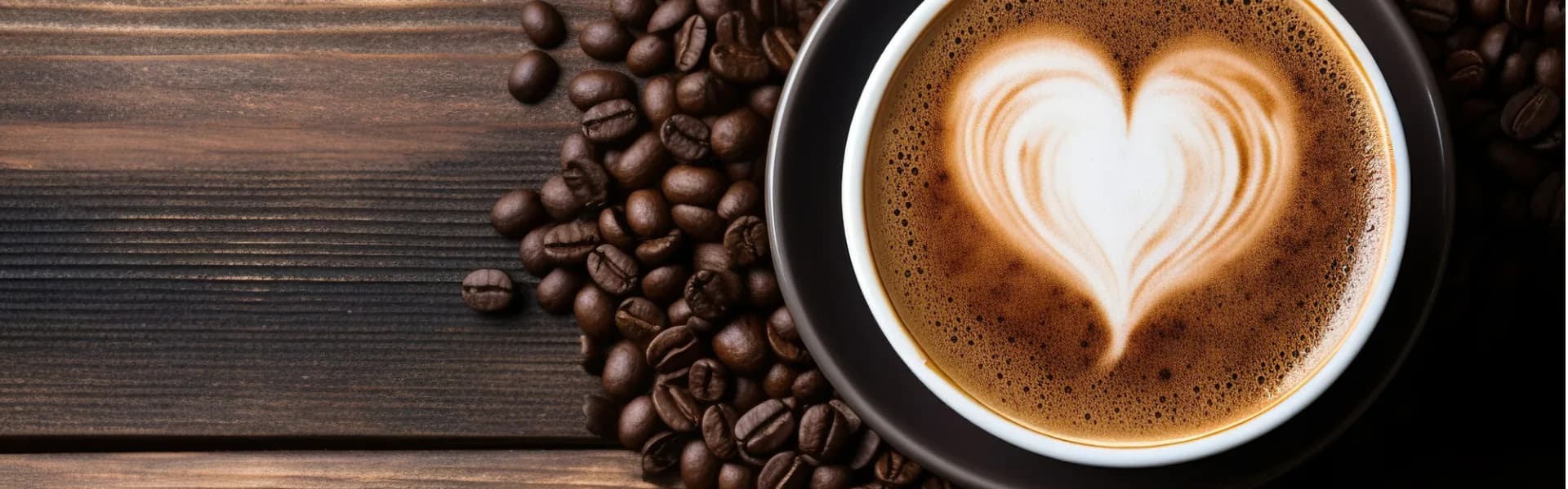 Barista pouring latte art into a takeaway cup at a busy coffee shop, representing coffee franchise opportunities in the UK.