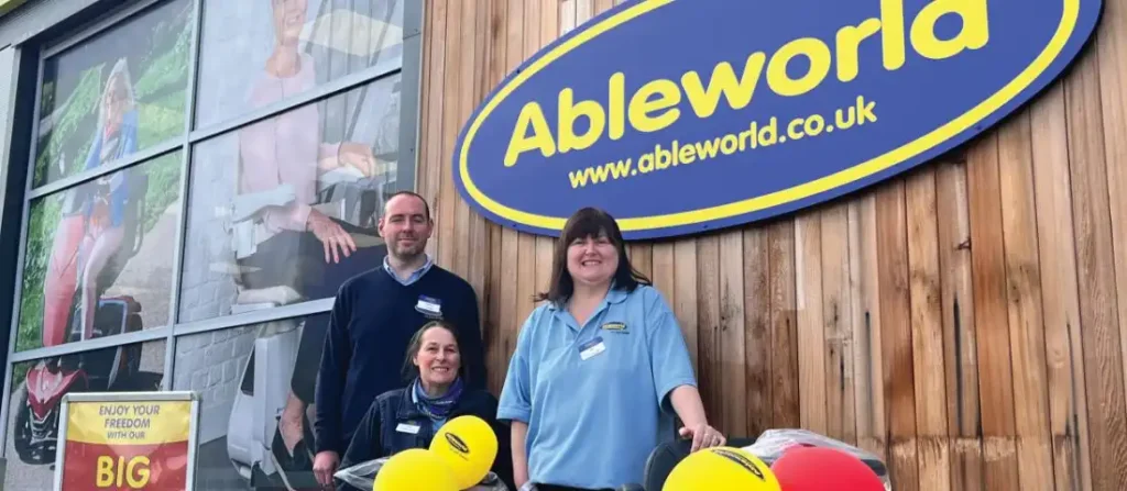 Join the Ableworld franchise – a trusted UK brand in mobility retail and independent living solutions