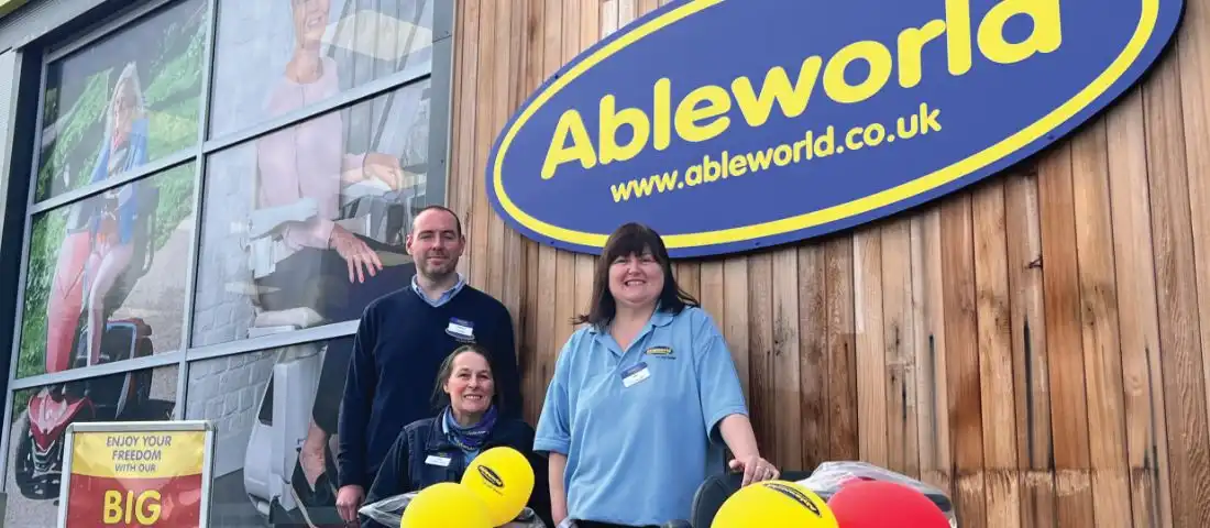 Join the Ableworld franchise – a trusted UK brand in mobility retail and independent living solutions