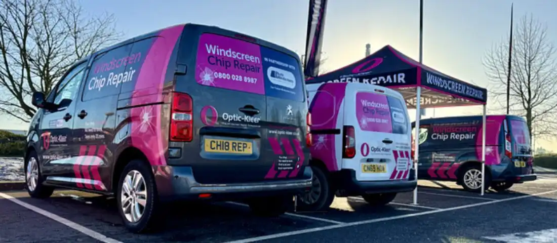 Start an Optic-Kleer franchise – a flexible UK business offering expert mobile windscreen chip repairs