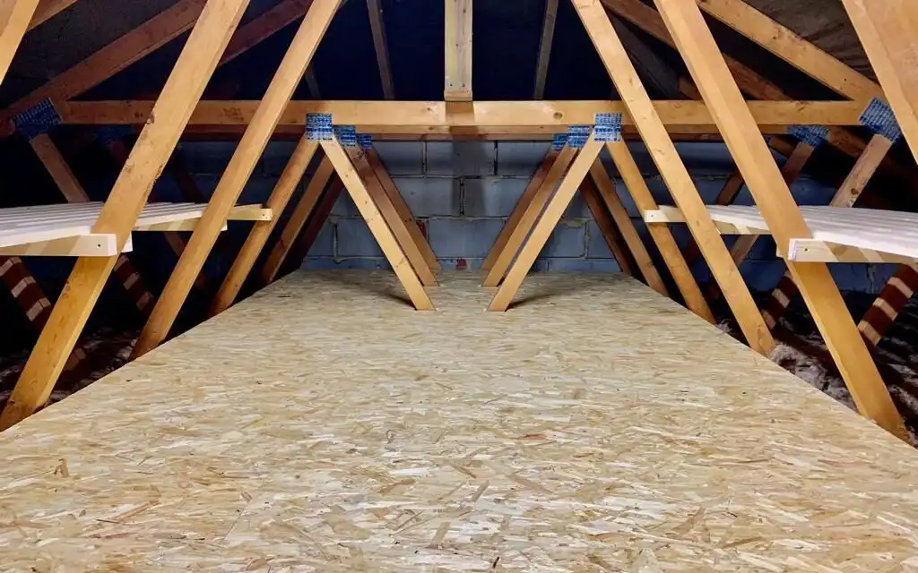 Access4Lofts Franchise completed loft boarding installation creating safe storage space
